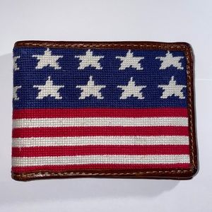 Smathers and Branson Needlepoint Wallet